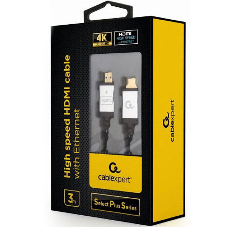 Cablexpert 4 K High Speed Hdmi Cable With Ethernet 'Select Plus Series' 3 M