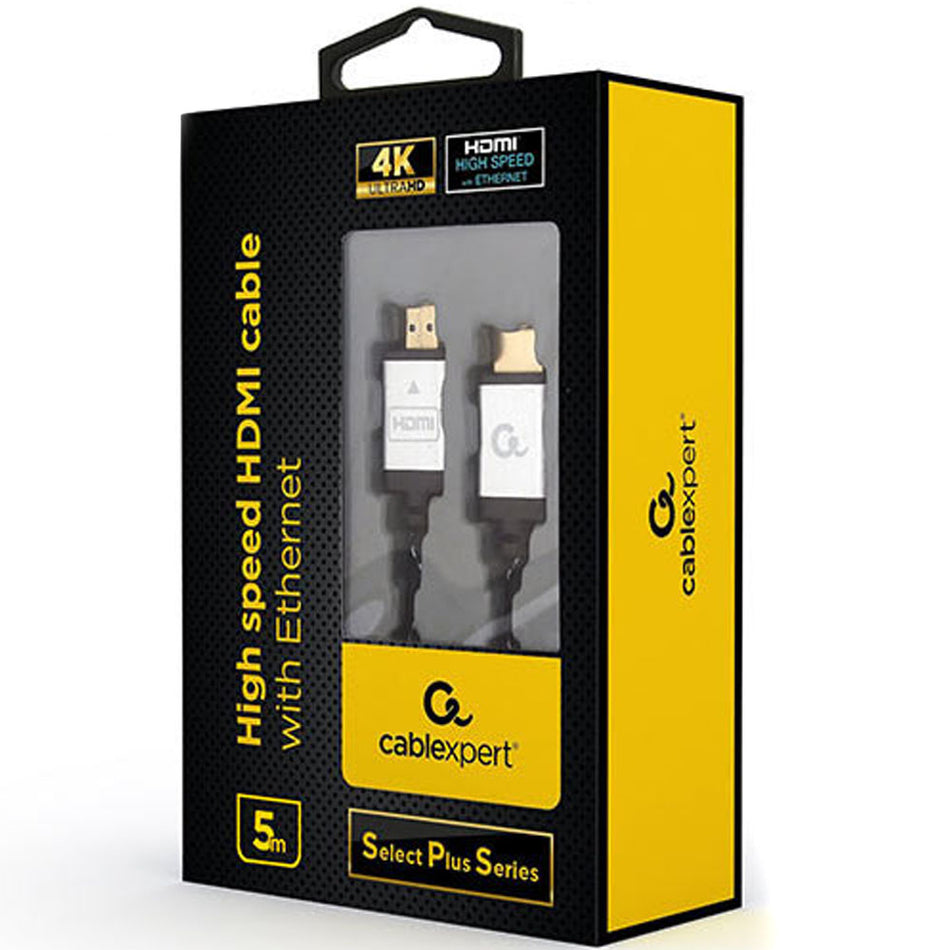 Cablexpert 4 K High Speed Hdmi Cable With Ethernet 'Select Plus Series' 5 M
