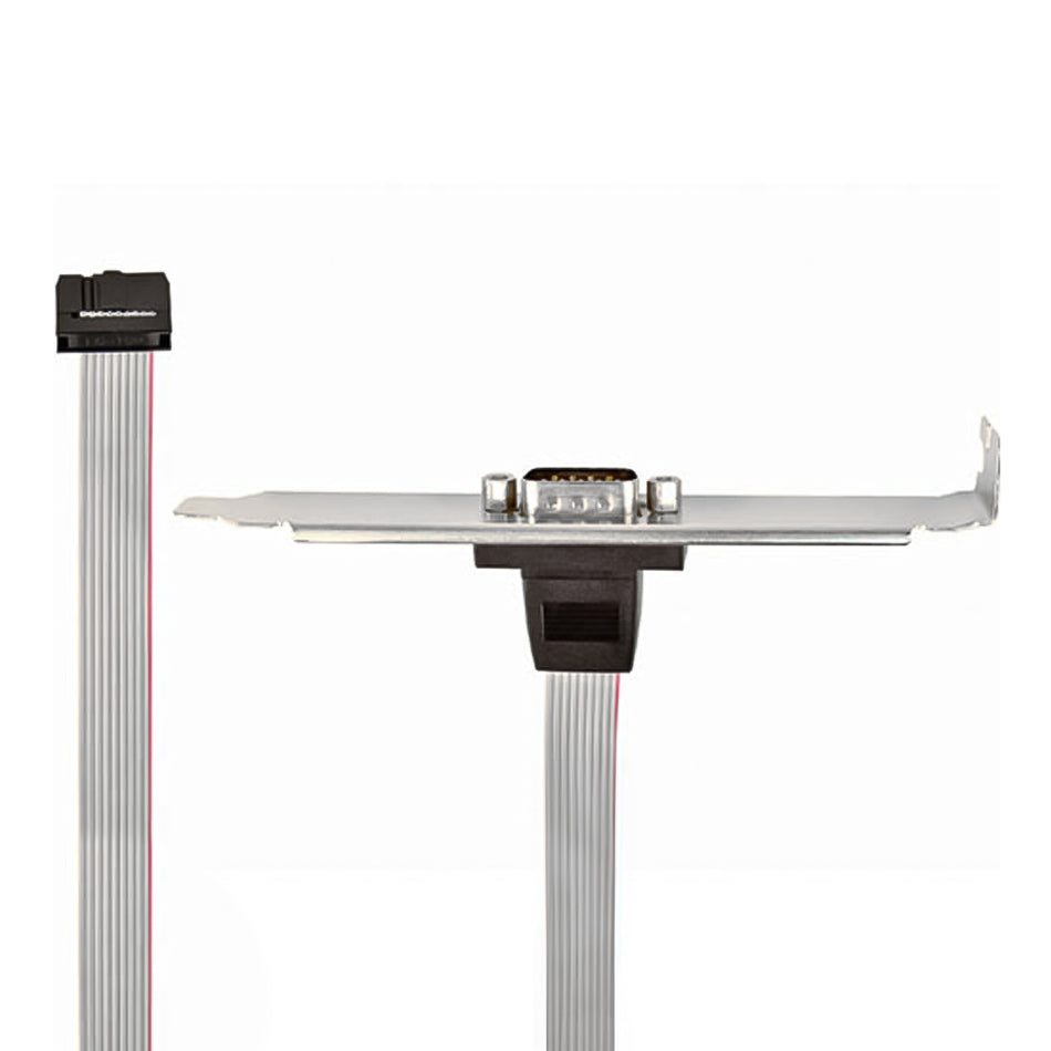 CABLEXPERT DB9 SERIAL PORT RECEPTACLE ON BRACKET