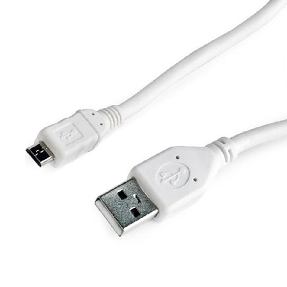 Cablexpert Micro-USB-Kabel, weiß, 1 m