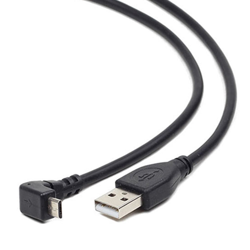 Cablexpert Angled Micro Usb Cable 1,8 M