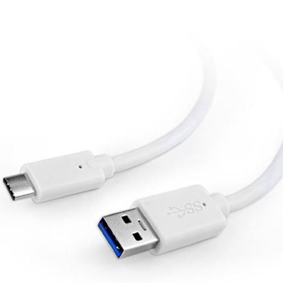 CABLEXPERT USB3.0 A-Stecker auf Typ-C Kabel 3M Weiß