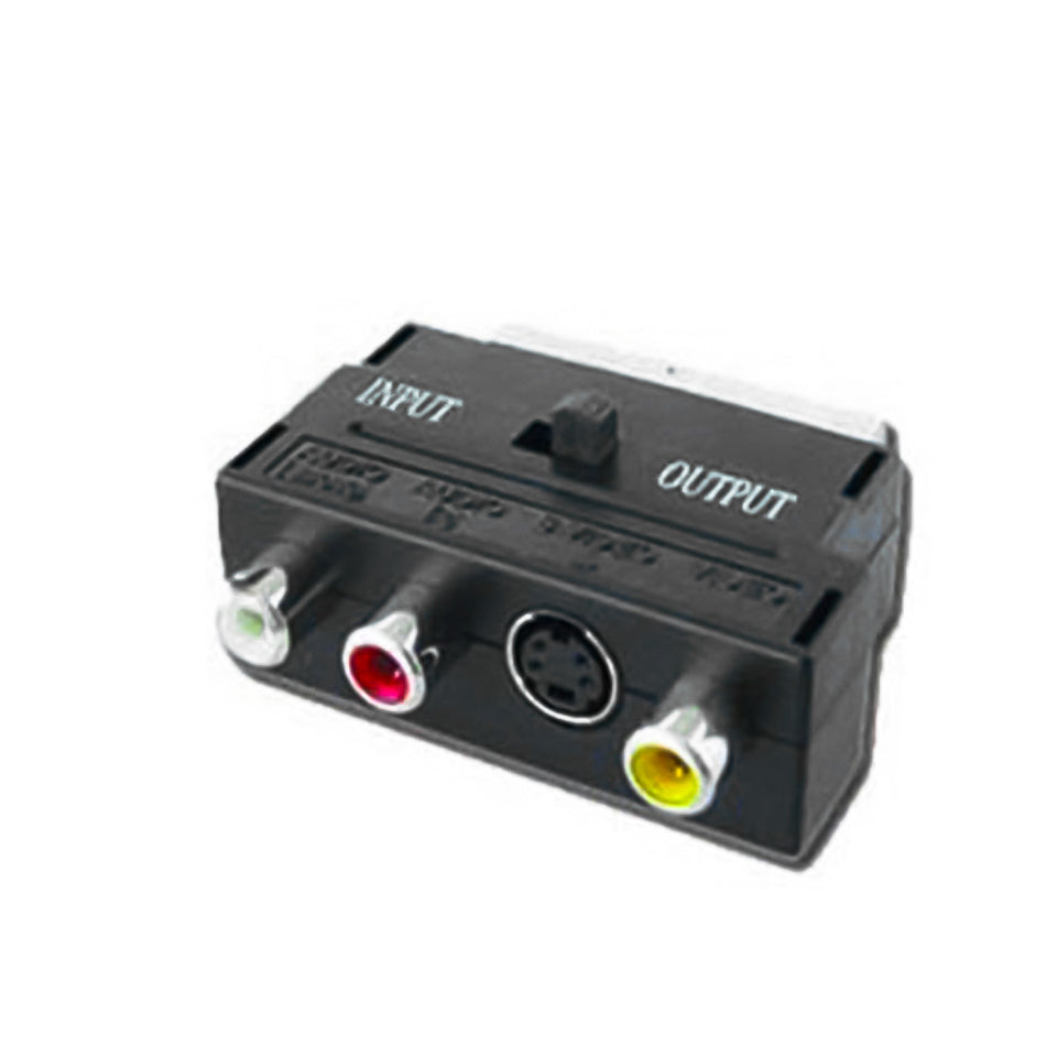 Cablexpert Bidirectional Scart/Rca/Svideo Adapter
