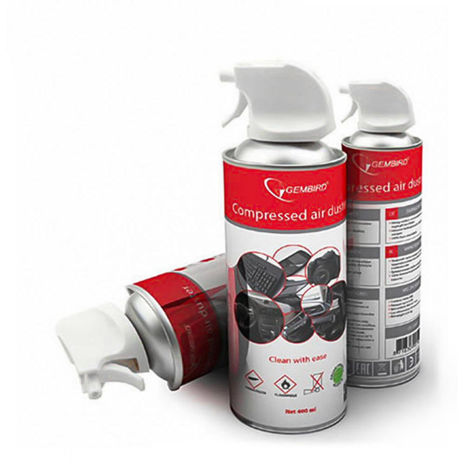 GEMBIRDCOMPRESSED AIR DUSTER FLAMMABLE 400ML