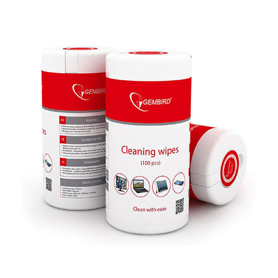 Gembird Cleaning Wipes 100 Pcs