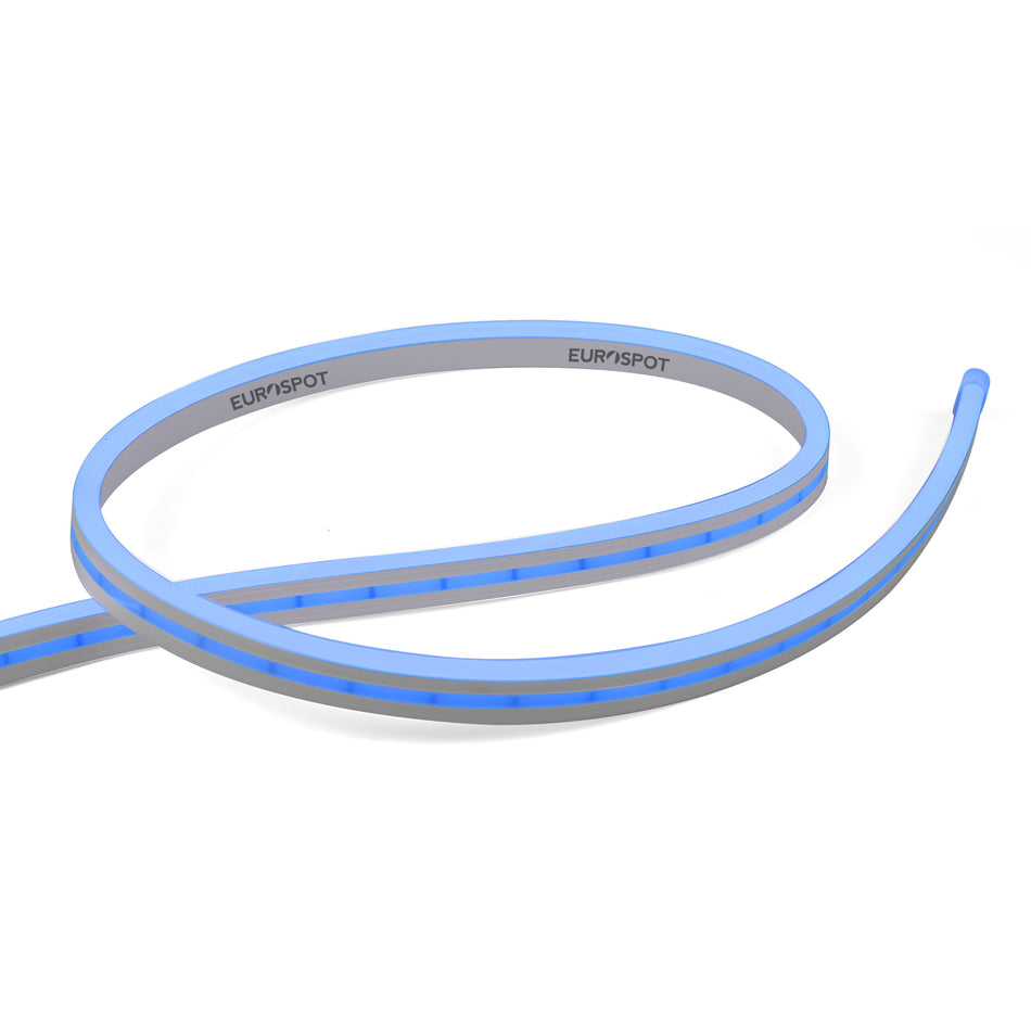EuroSpot Led NEON FLEX Ταινία DC:24V IP65 8W 120Leds/m 5mm ICE BLUE 5m