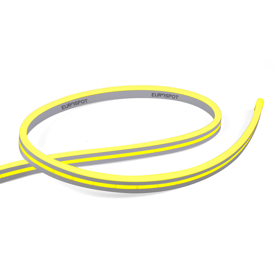 EuroSpot Led NEON FLEX Ταινία DC:24V IP65 8W 120Leds/m 5mm LEMON YELLOW 5m