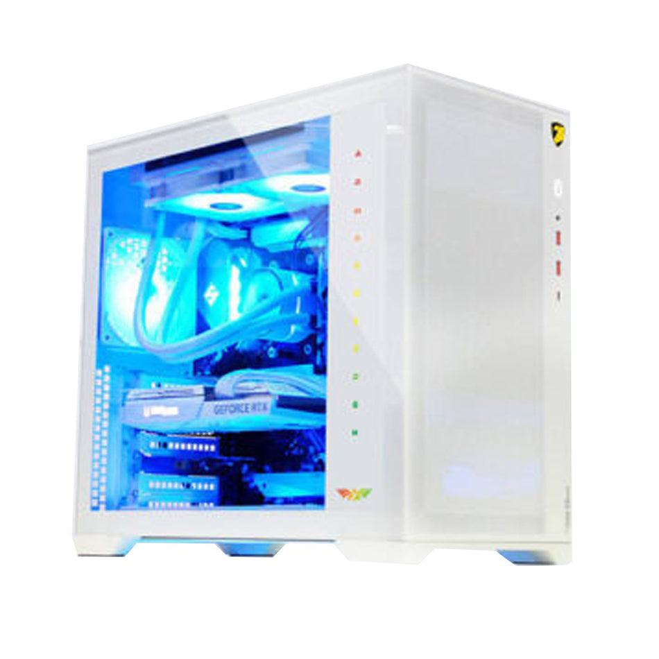 Armaggeddon Gaming Pc Case Full Atx Tessaraxx Core 13 Air White