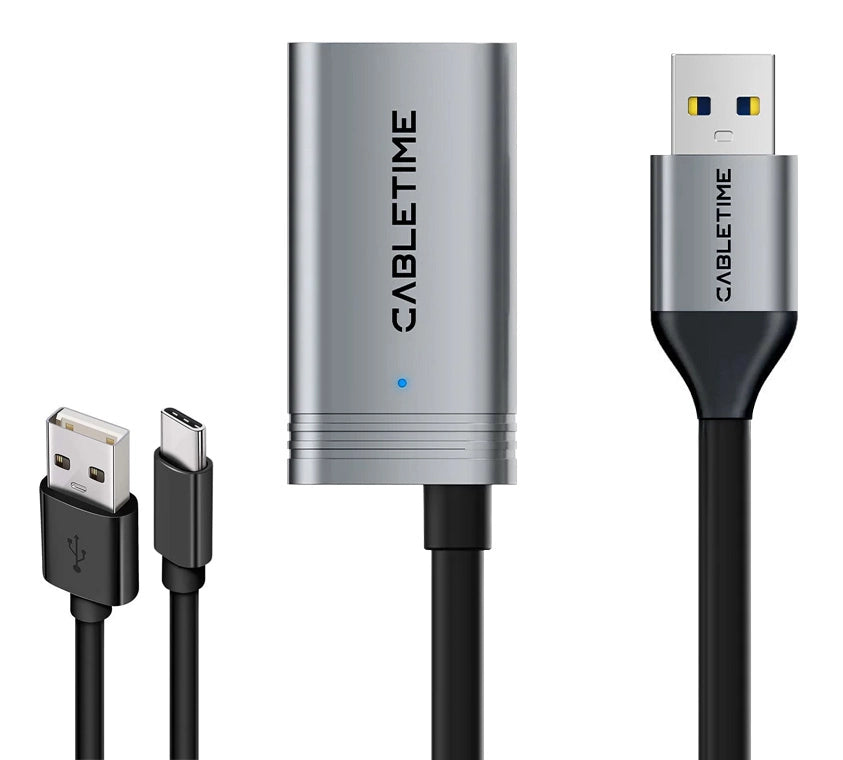 CABLETIME Καλώδιο Προέκτασης USB 3.0 Cable USB-A male, 5m