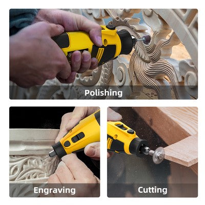 DELI περιστροφικό πολυεργαλείο DL-DM03-E1, 130W έως 32000rpm