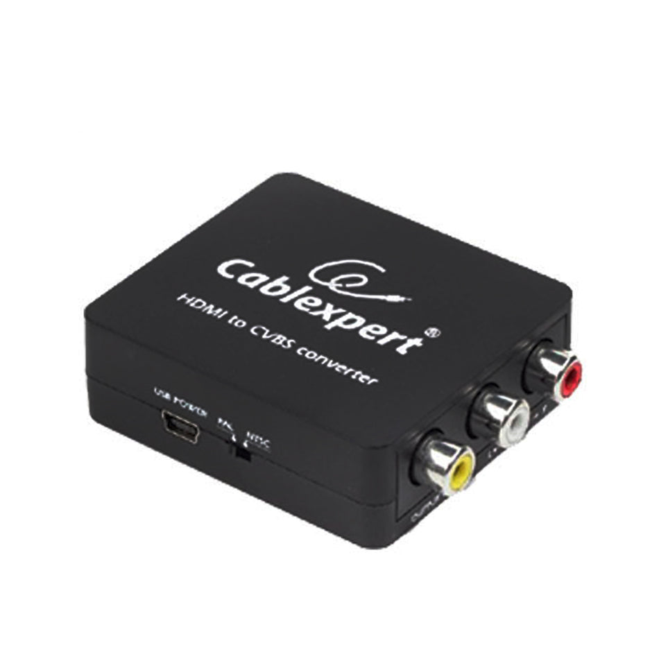 Cablexpert Hdmi To Cvbs Converter (+Stereo Audio)
