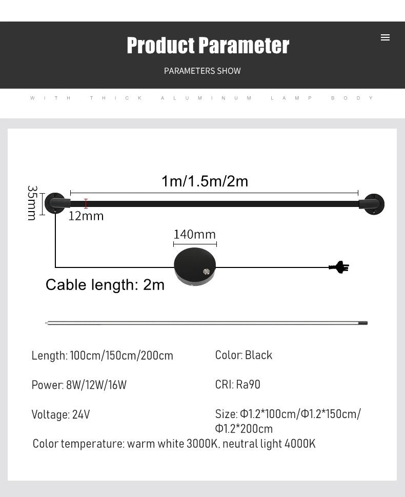 SM-D-150W Linear Slim Surface Mounted Driver 150W DC24V IP44 1Α3