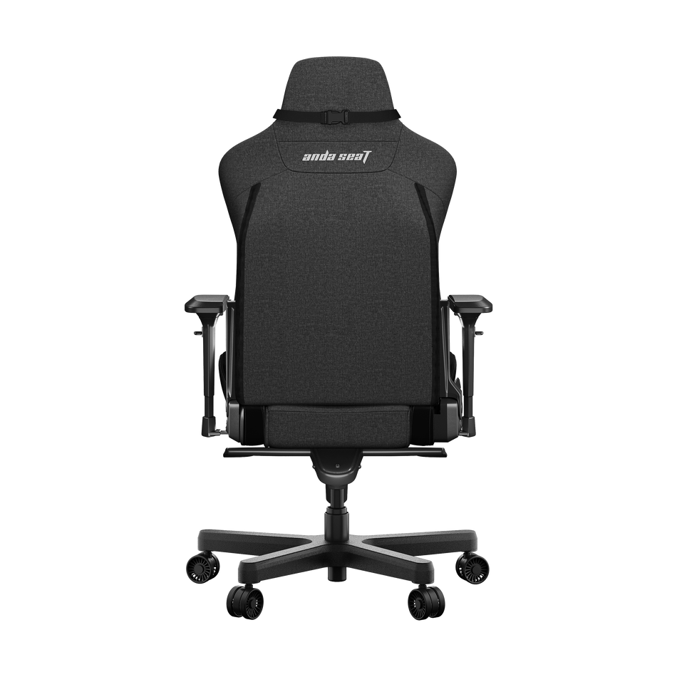 ANDA SEAT Gaming Chair T-PRO II Dark Grey/ Black FABRIC with Alcantara Stripes