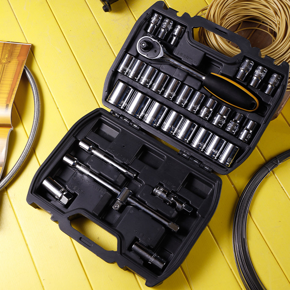 DELI SOCKET SETS 32PCS BLACK