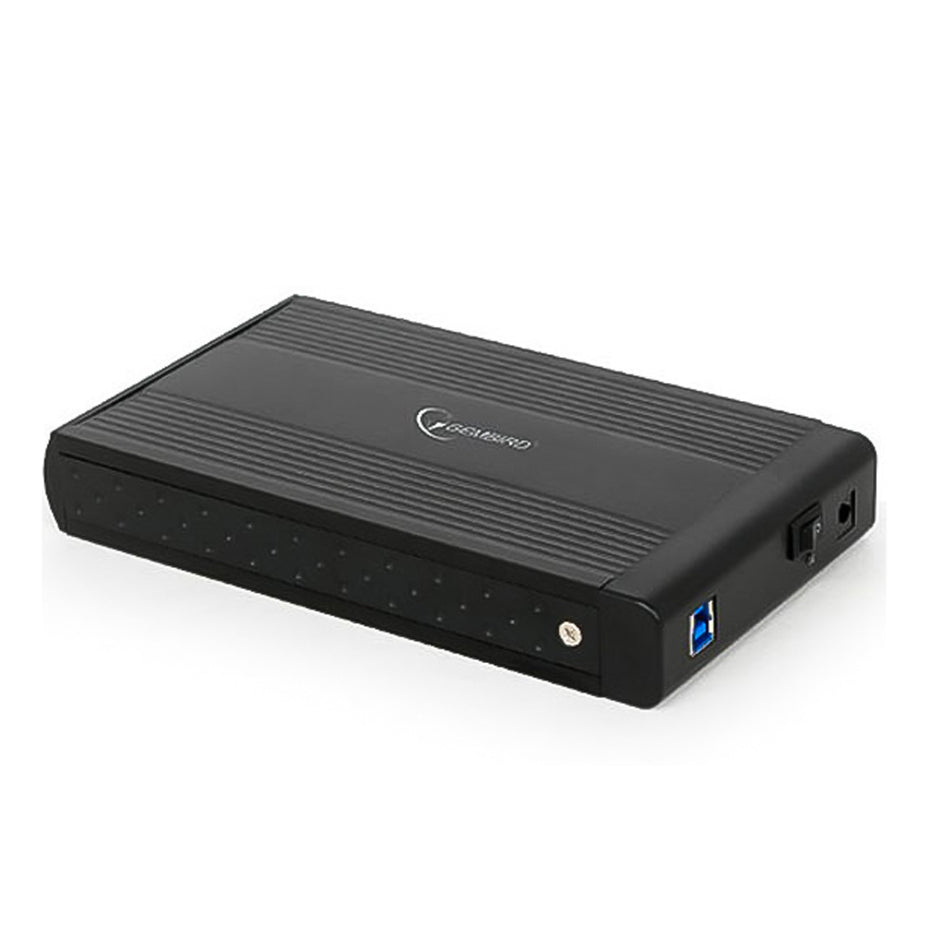 Gembird External Usb 3.0 3.5'' Enclosure Black