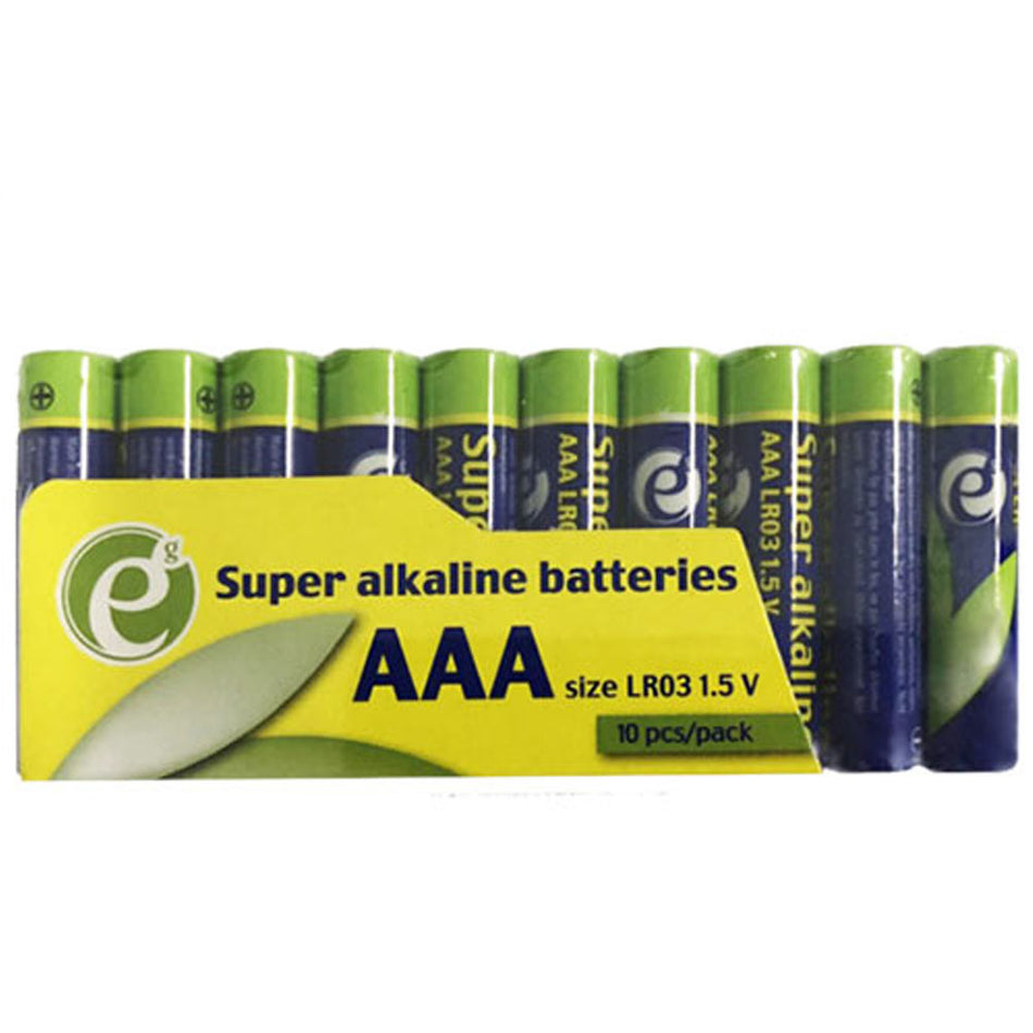 Energenie Super Alkaline Aaa Batterry 10 Pack