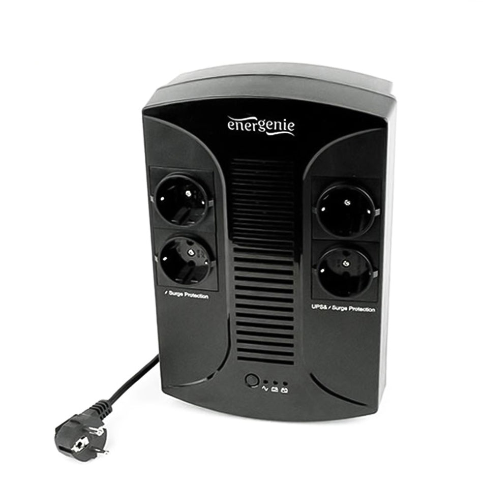 ENERGENIE 850VA UPS WITH AVR AND 4 EXTRA SOCKETS