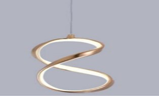 SE LED 15 ENNI PENDANT GOLD 18W 3CCT 15x100cm IP20 2 YEARS WARRANTY Δ2