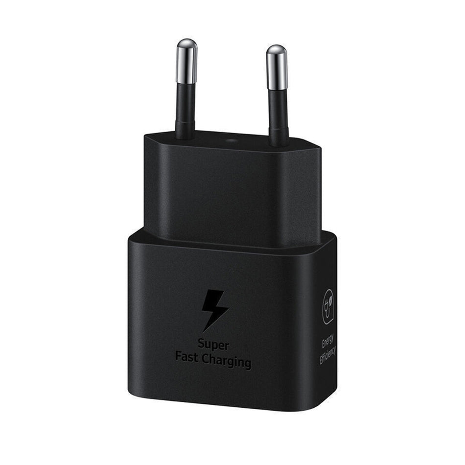 SAMSUNG TYPE-C WALL CHARGER 25W BLACK