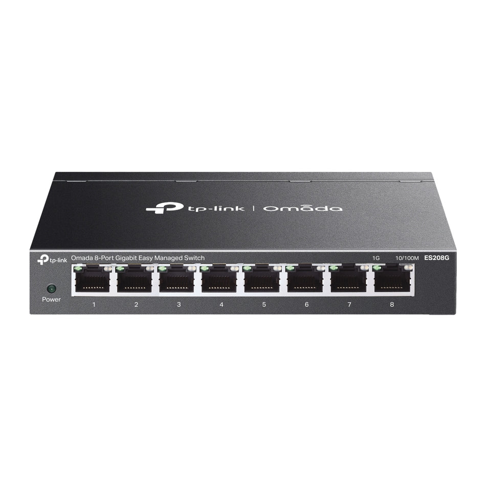 TP-LINK SWITCH OMADA ES208G 8XGB Managed Switch