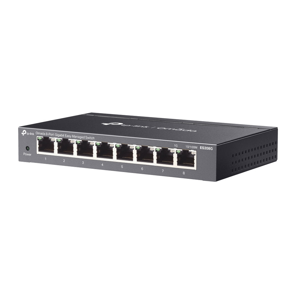 TP-LINK SWITCH OMADA ES208G 8XGB Managed Switch