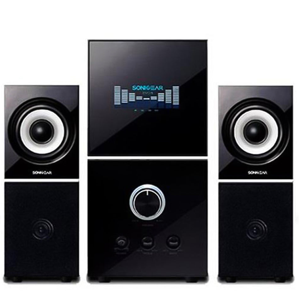 Sonicgears Evo5 Pro Bluetooth Multimedia Audio Speakers 2,1 Black