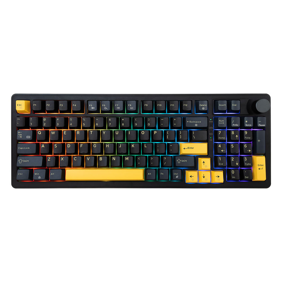 White Shark Mech Us Keyboard Red Switch Gk 007151 Excalibur Black