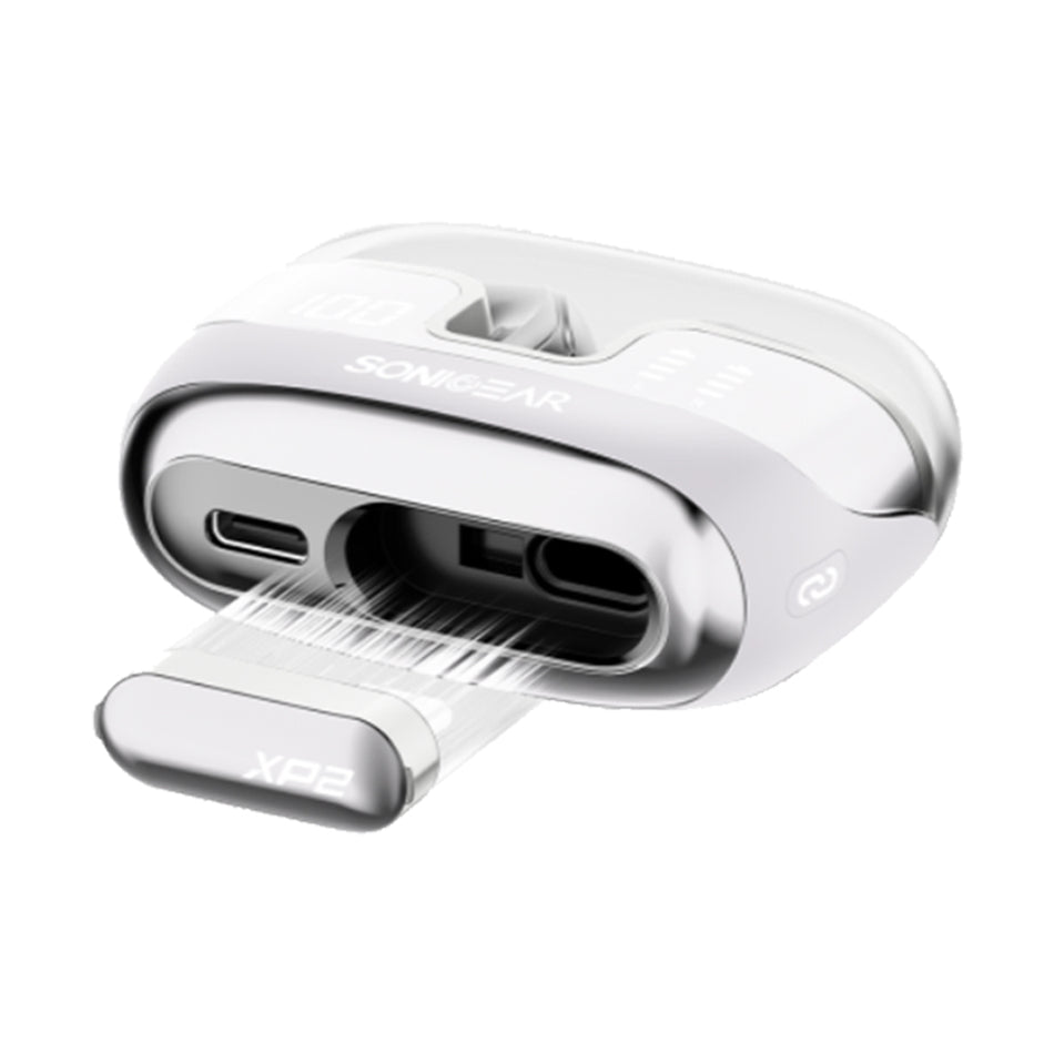 Sonicgear Dual Mode 2.4 G/Bt5.4 Superior 4 Mics Anc/Enc Earpump Xp2 Platinum