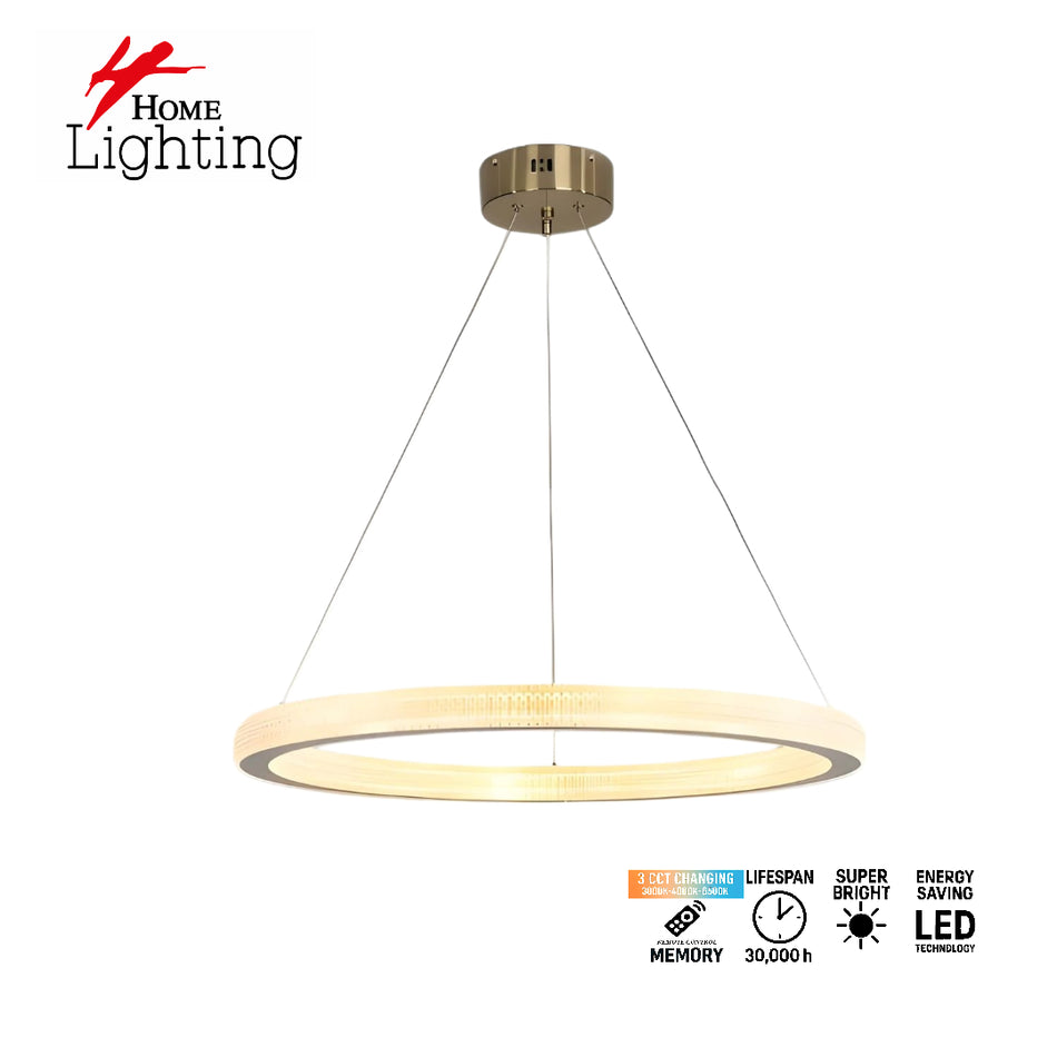 SE LED 80 ELYSIA GOLD MATTE 88W 3CCT WITH REMOTE CONTROL+MEMORY IP20 2 YEARS WARRANTY A2