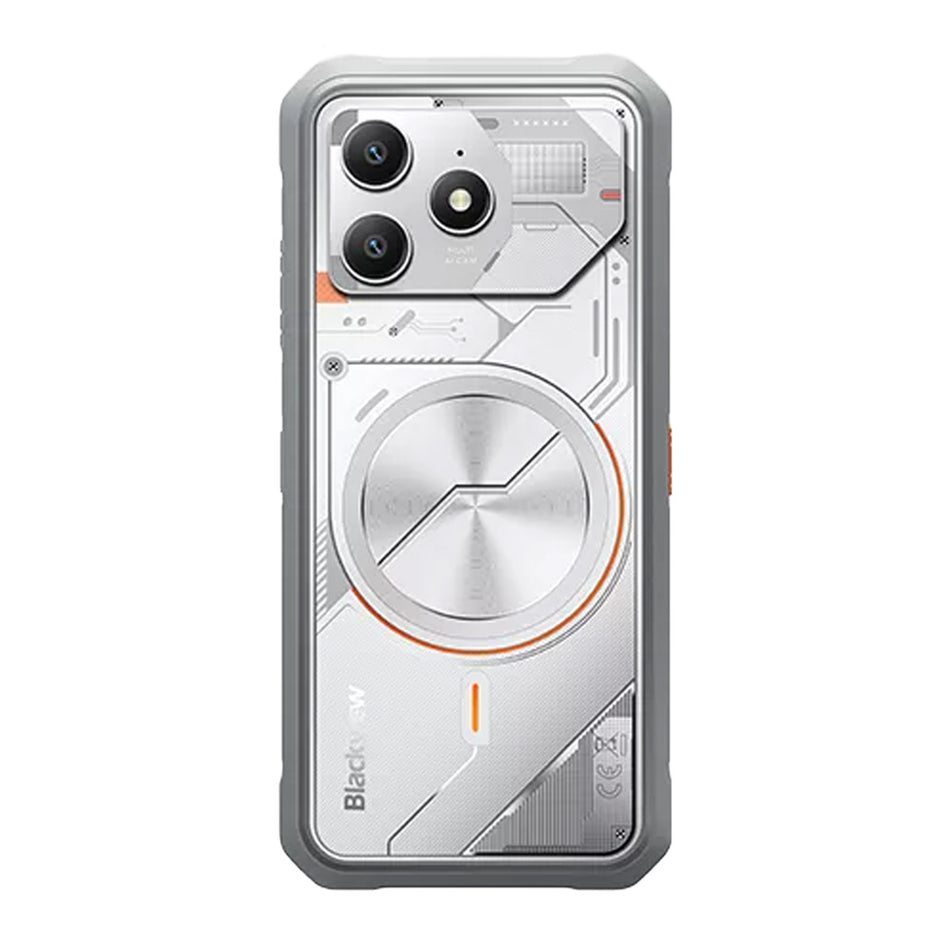 BLACKVIEW OCTA-CORE RUGGED PHONE 6.56' (8GB+128GB) NFC ANDROID 16 WITH PROTECTIVE CASE ARMOR GREY