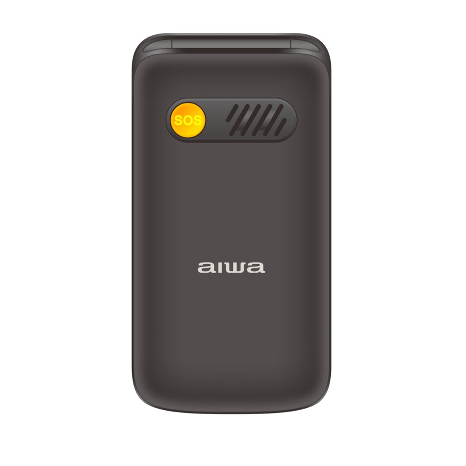 AIWA SLIM BT CLAMSHELL 4G FLIP-STYLE DUAL SIM PHONE BLACK