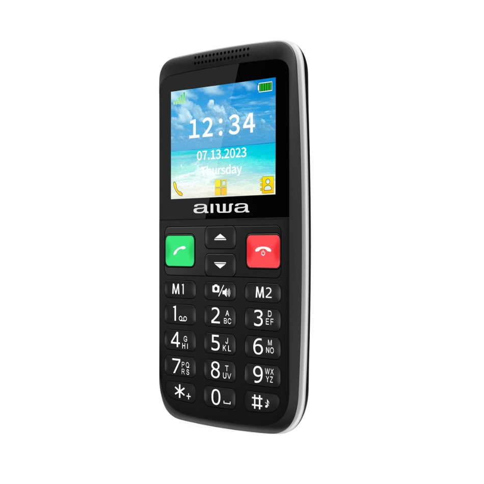 AIWA SLIM BT FEAT PHONE 4G DUAL SIM PHONE FPH-S200 BLACK
