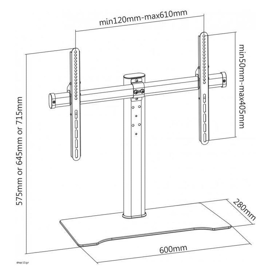 Sbox Monitor Stand Mount 37' 70' / 94 178 Cm