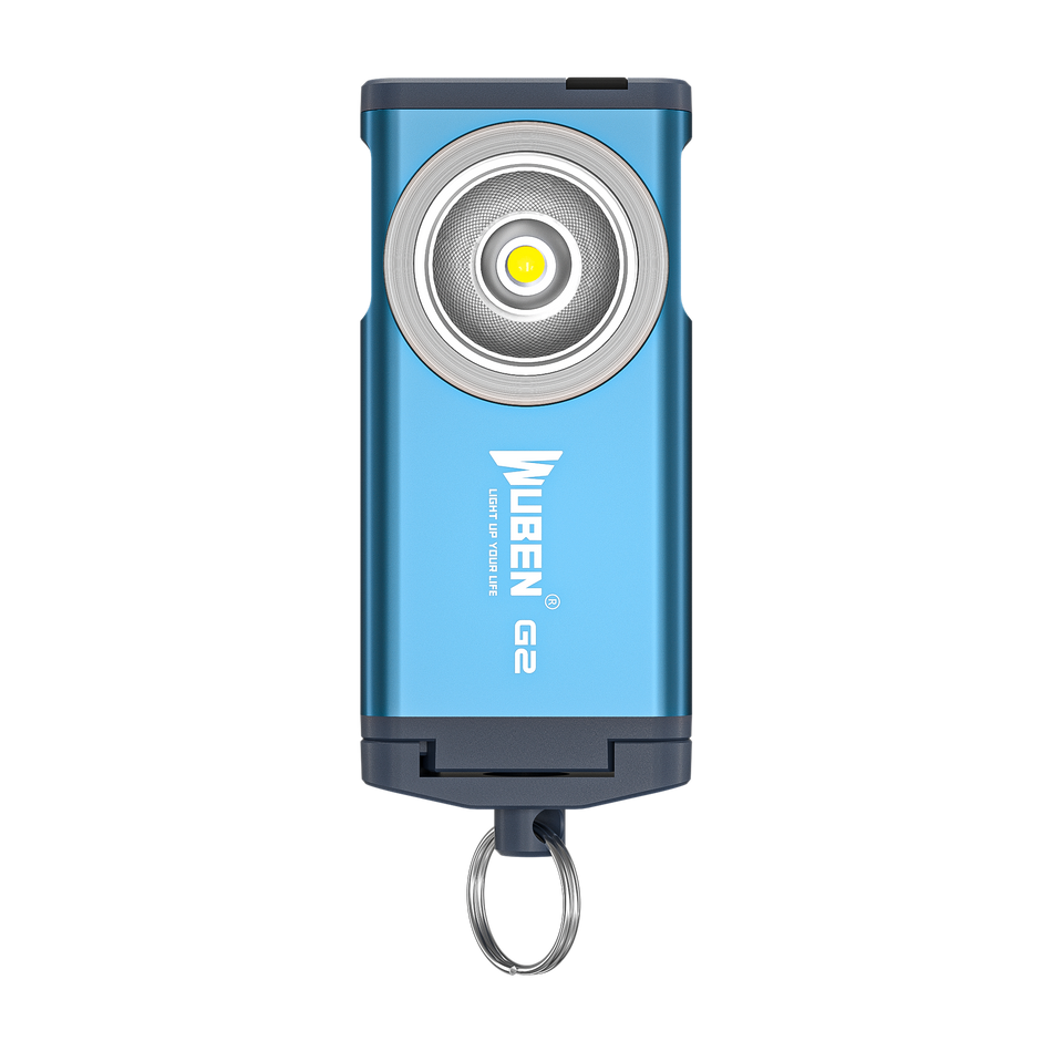 WUBEN G2 Multi-functional Mini EDC LED Φακός Τσέπης Blue