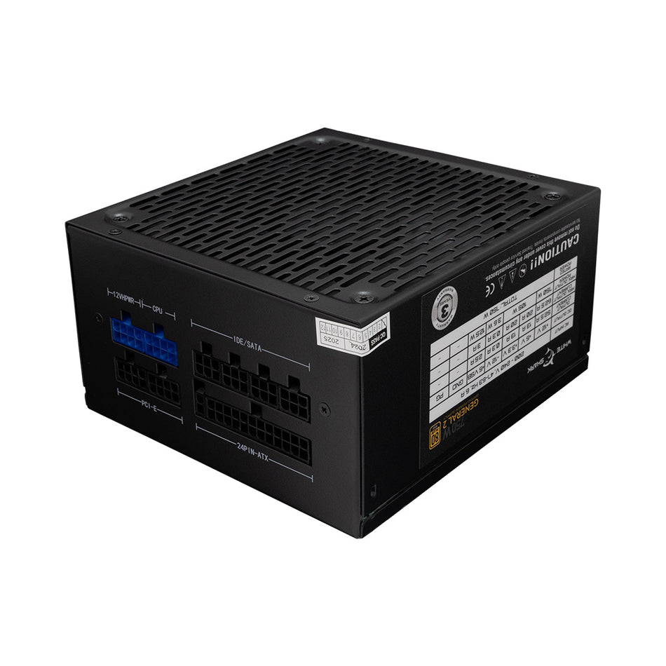 White Shark Psu 750 W General 2 Gpsu 750 W 80 Plus Gold Full Modular