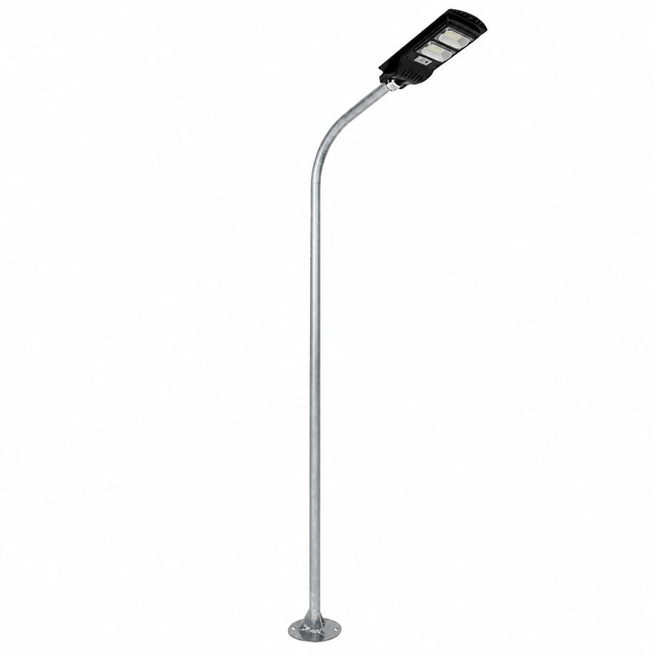 URBANO-280 GLB-000-0007 Μεταλλικός Γαλβανισμένος Στύλος Φωτισμού για Φωτοβολταϊκό Φωτιστικό Δρόμου Εξωτερικού Χώρου