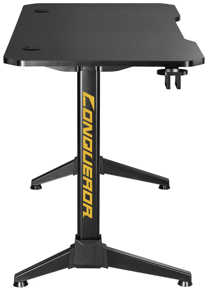 BRATECK Gaming Γραφείο GMD03-2, 1200x600mm, μαύρο