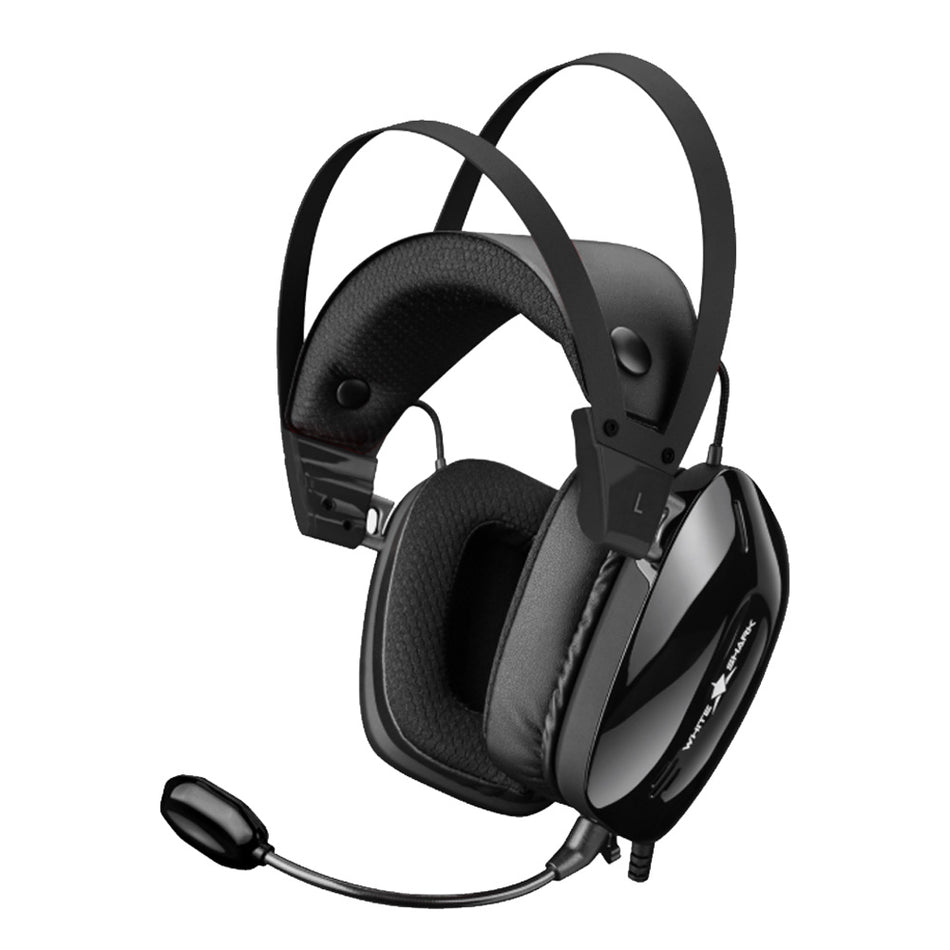 White Shark Pl Gaming Headset Gh 2446 Gottan Black