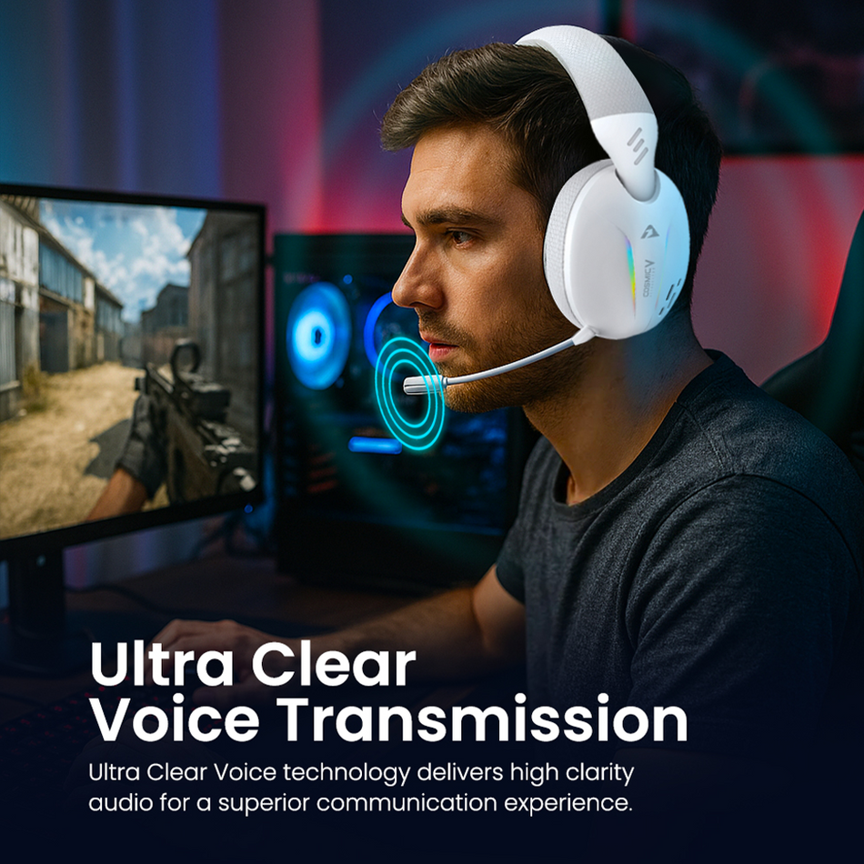 ARMAGGEDDON TRIMODE HEADPHONE COSMIC V ULTRACLEAR OZONE