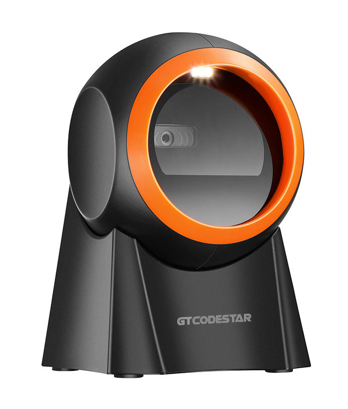GTCODESTAR επιτραπέζιο barcode scanner GT-8800F, 1D & 2D, ενσύρματο, μαύρο
