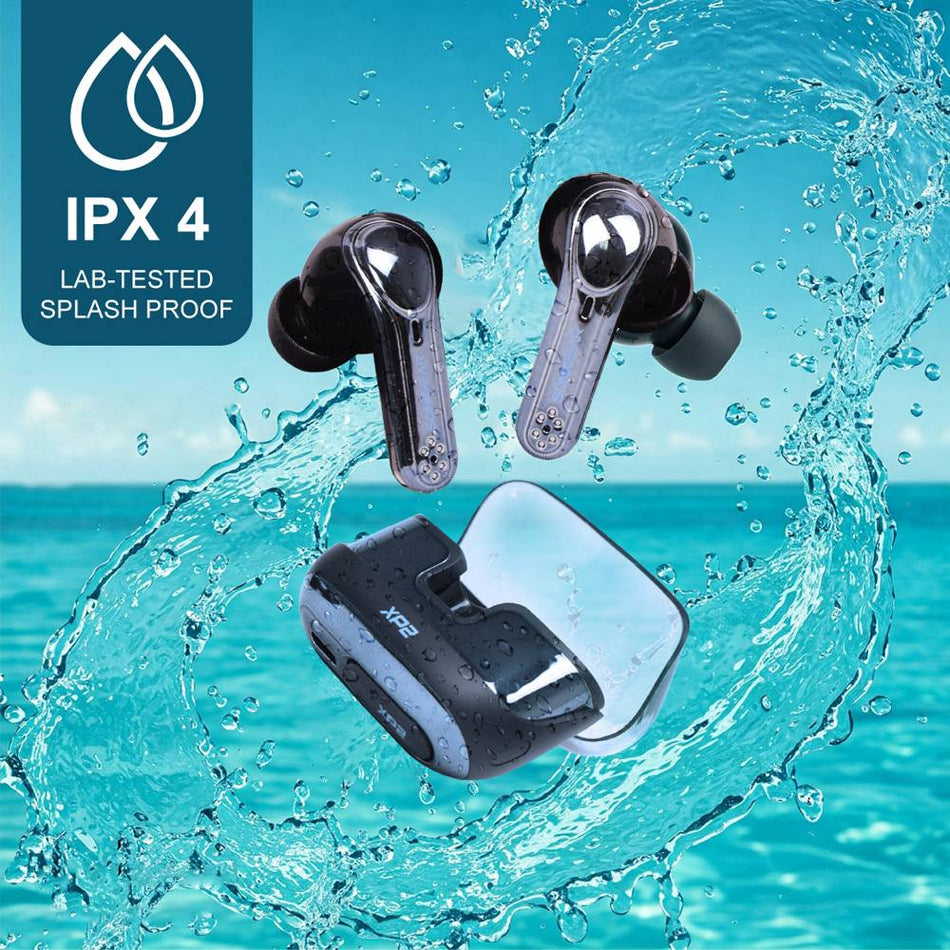 Sonicgear Dual Mode 2.4 G/Bt5.4 Superior 4 Mics Anc/Enc Earpump Xp2 Obsidian