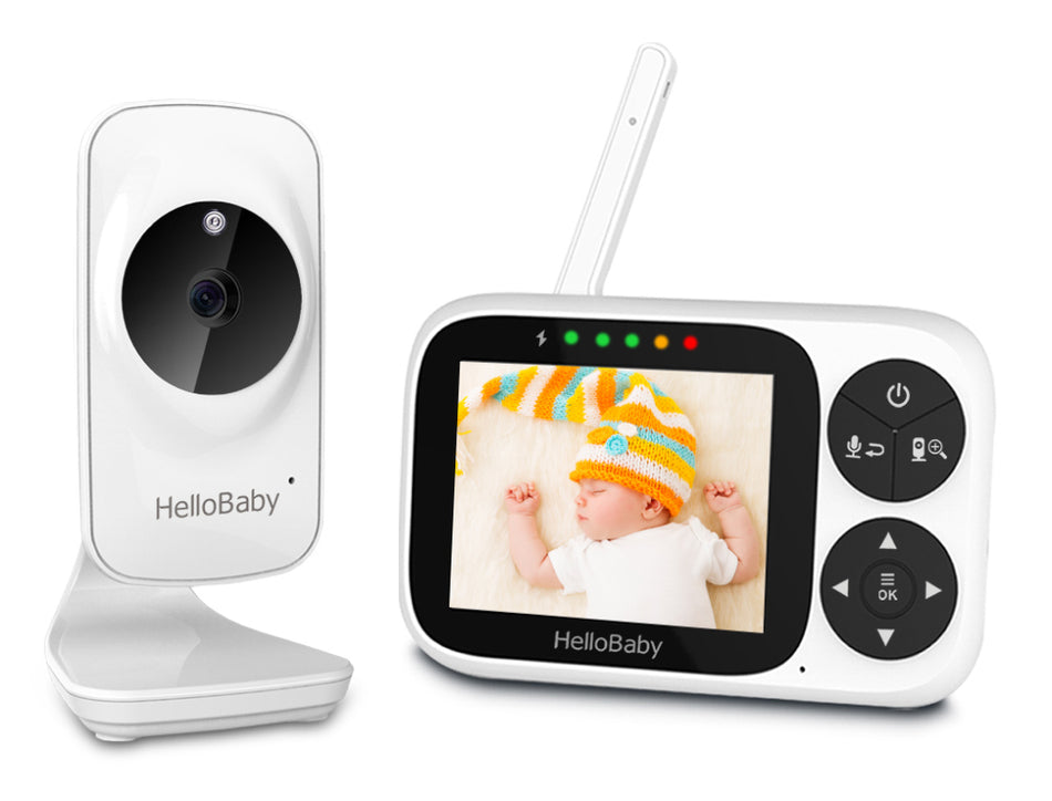 HELLOBABY ενδοεπικοινωνία μωρού HB2033 με κάμερα & οθόνη 3.2", 720p