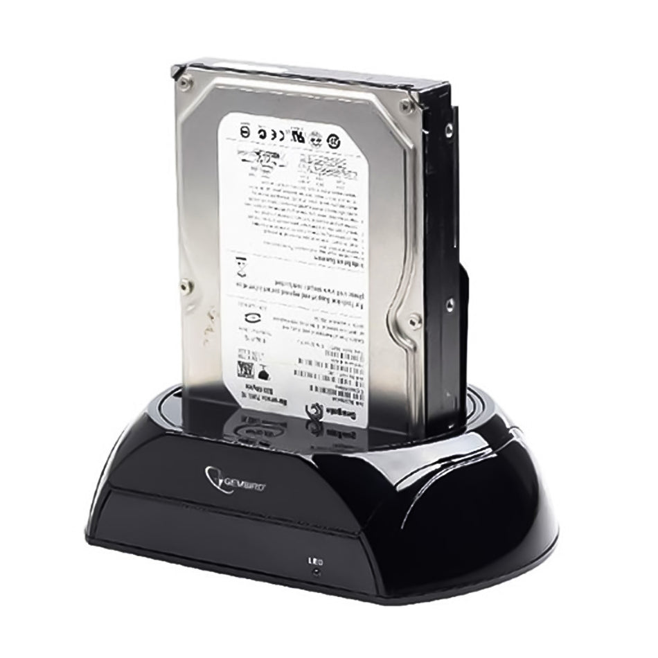 Gembird Usb3.0 Docking Station For Sata Dard Drives Black