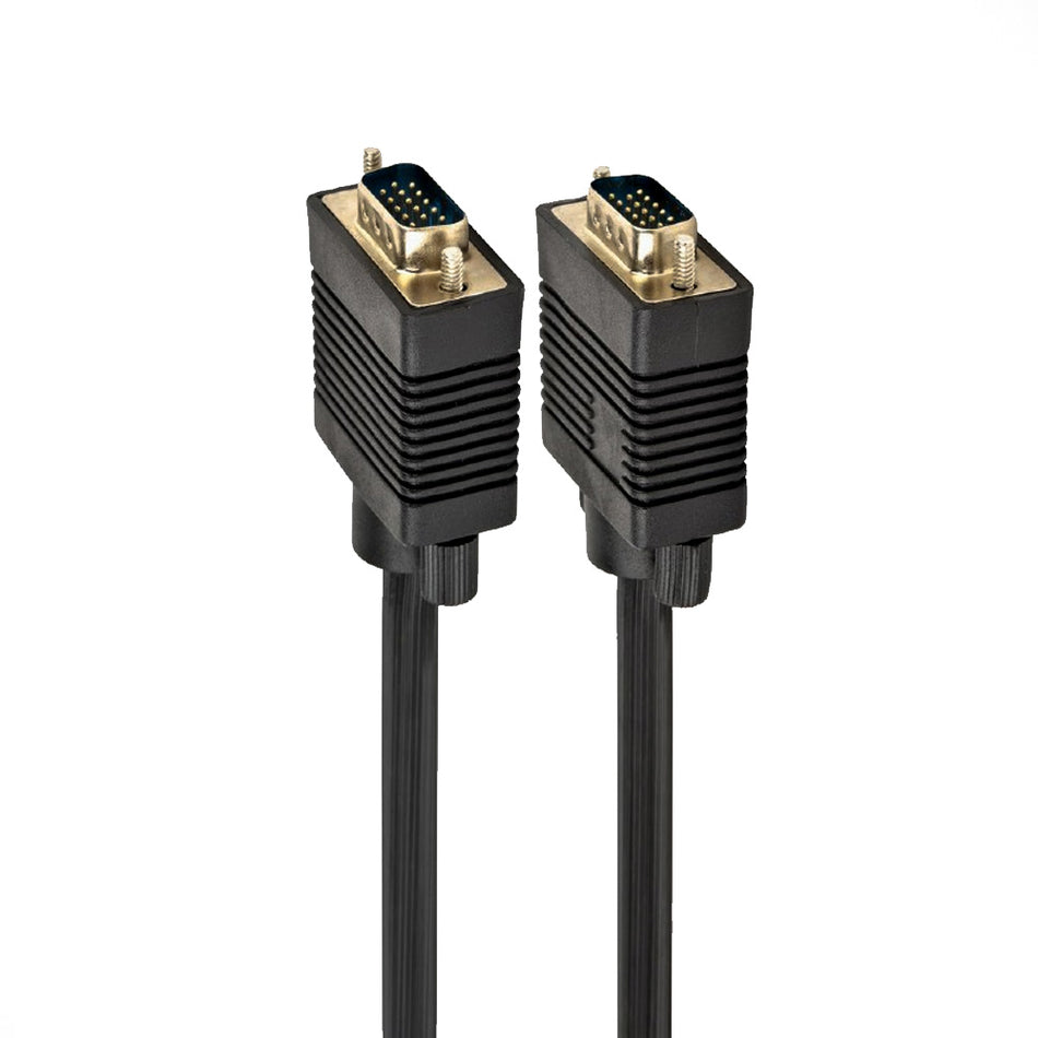 Cablexpert Premium Vga Hd15 M/Hd15 M Dual Shielded W/2*Ferrite Core 15 M Cable Black