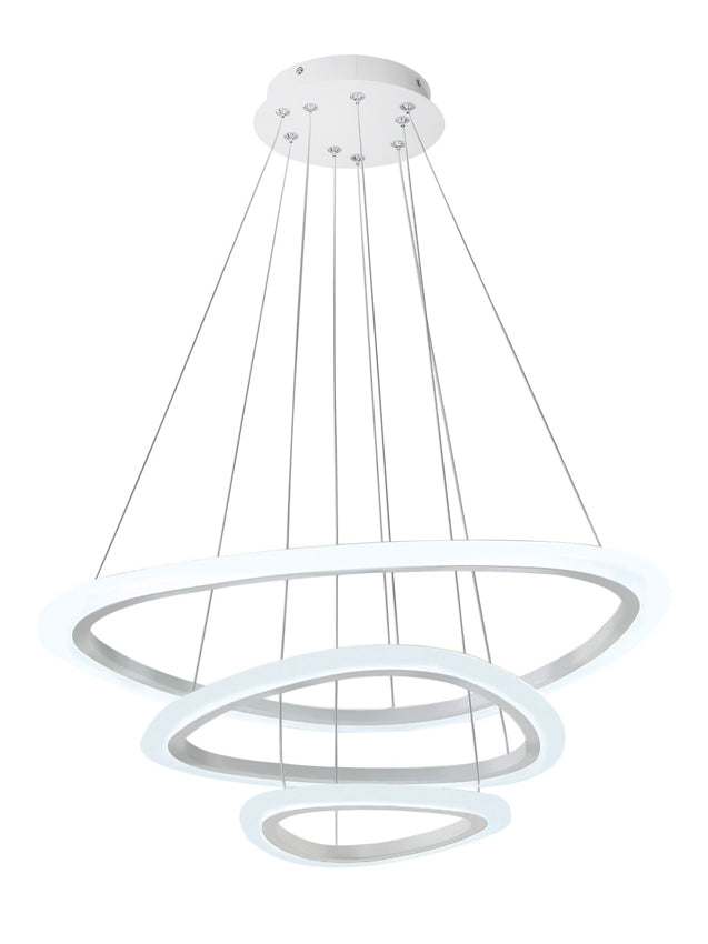 POWERTECH LED φωτιστικό οροφής HLL-0087, 44W, 4000K, λευκό