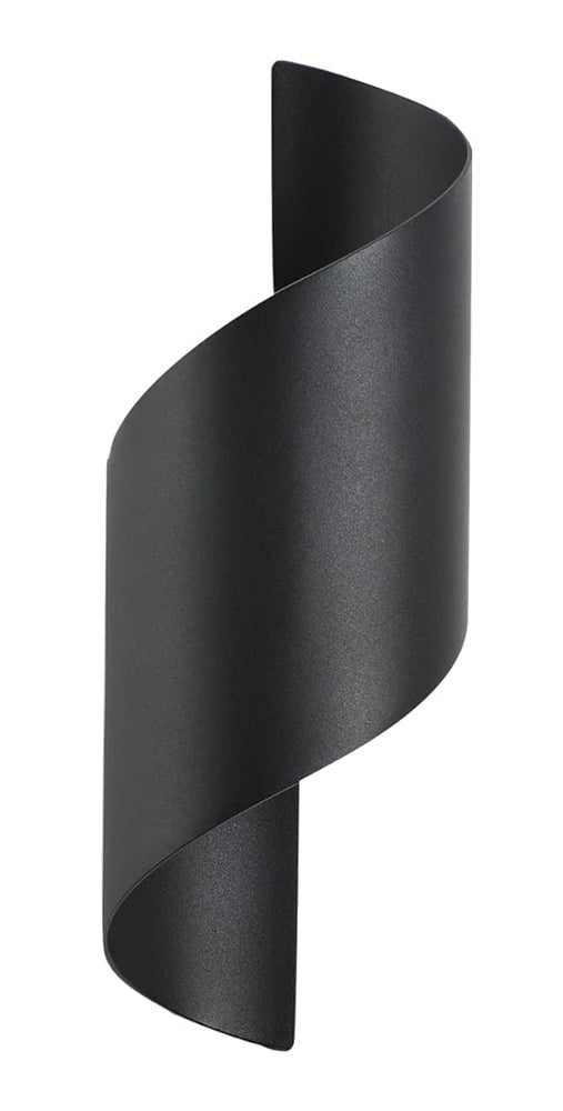 POWERTECH LED φωτιστικό τοίχου HLL-0163, 10W, 4000K, 800lm, IP65, μαύρο