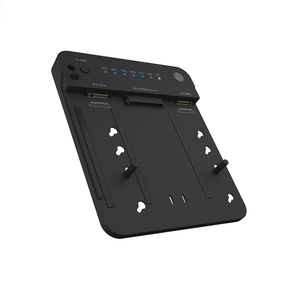 Icy Box M.2 Nvme & Sata 2.5”/3.5” Ssd/Hdd Clone & Docking Station