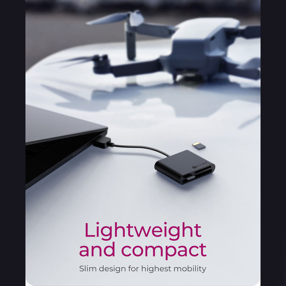 Icy Box 3 Port Multicard Usb 3.2 Card Reader Black