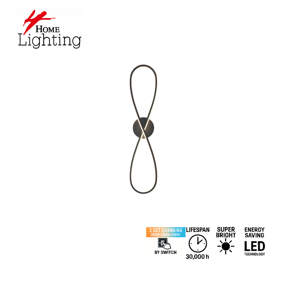 SE LED 30 INFINITO WALL LAMP 18W 3CCT 15x6x55cm IP20 220V 2 YEARS WARRANTY Z2
