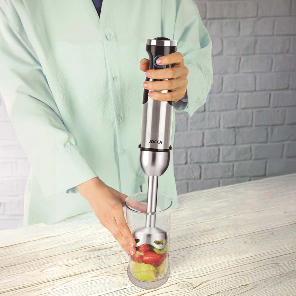Jocca Hand Blender With Accesories Stainless Steel 1200 W